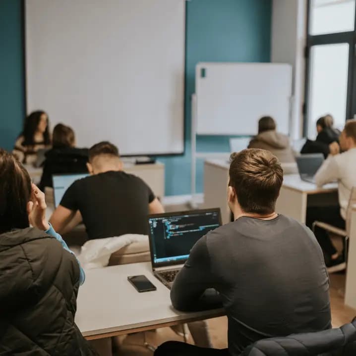 Code Camp Classroom With Attendees